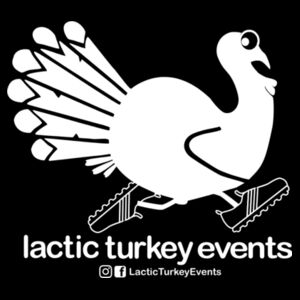 Lactic Turkey Logo - Small White Print Design